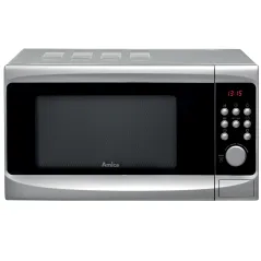 KUCHENKA MIKROFALOWA 20L AMICA AMG20E70GSV – ELEKTRONICZNE STEROWANIE I FUNKCJA COMBIGRILL