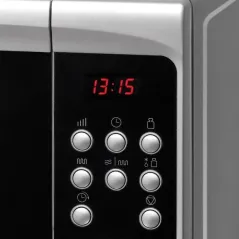 KUCHENKA MIKROFALOWA 20L AMICA AMG20E70GSV – ELEKTRONICZNE STEROWANIE I FUNKCJA COMBIGRILL