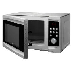 KUCHENKA MIKROFALOWA 20L AMICA AMG20E70GSV – ELEKTRONICZNE STEROWANIE I FUNKCJA COMBIGRILL
