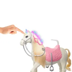 LALKA BARBIE PRZYGODY KSIĘŻNICZEK INTERAKTYWNY KOŃ 3+ - Mattel