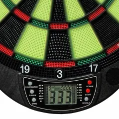 DART ELEKTRONICZNY BEST SPORTING WINDSOR GLOW IN THE DARK – TARCZA LED 21 GIER + 6 RZUTEK