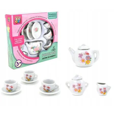 Zestaw Do Herbaty Porcelanowy Naczynka Dla Dzieci Pro Kids 3+
