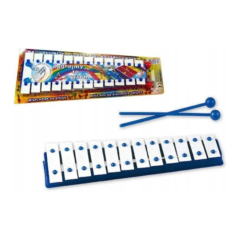 CYMBAŁKI 12 TONOWE Z NUTAMI MAREK 3+