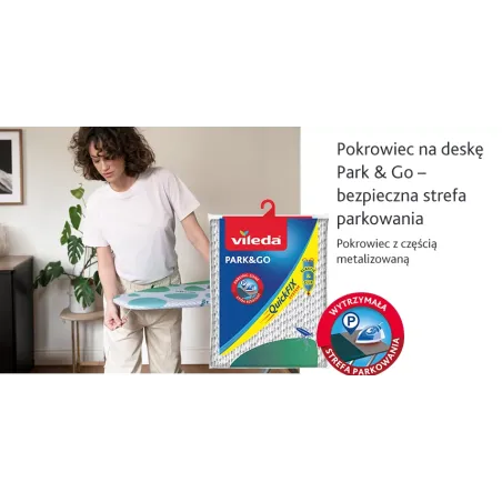 Pokrowiec Na Deskę Park & Go Wytrzymały I Lekki Vileda