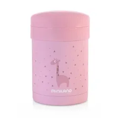 TERMOS NA JEDZENIE Z 2 POJEMNIKAMI HERMETYCZNYMI MINILAND ROSE 700ML