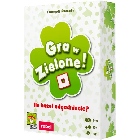Gra W Zielone! Gra Planszowa Rebel 10+