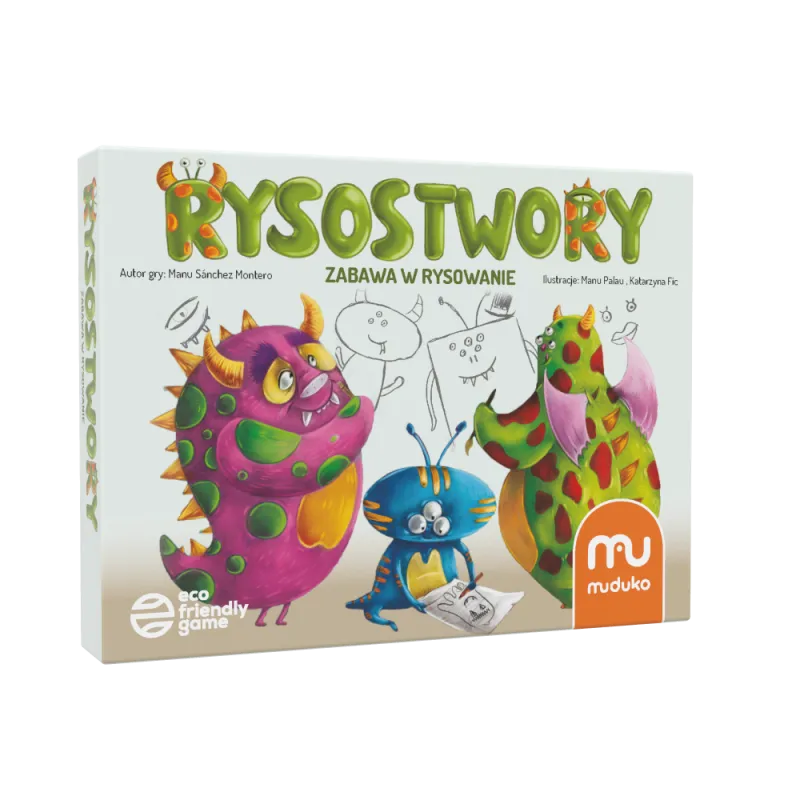 RYSOSTWORY GRA PLANSZOWA 4+ RYSOSTWORY GRA PLANSZOWA 4+