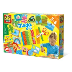 UCZĘ SIĘ WYCINAĆ ZESTAW Z NOŻYCZKAMI 3+