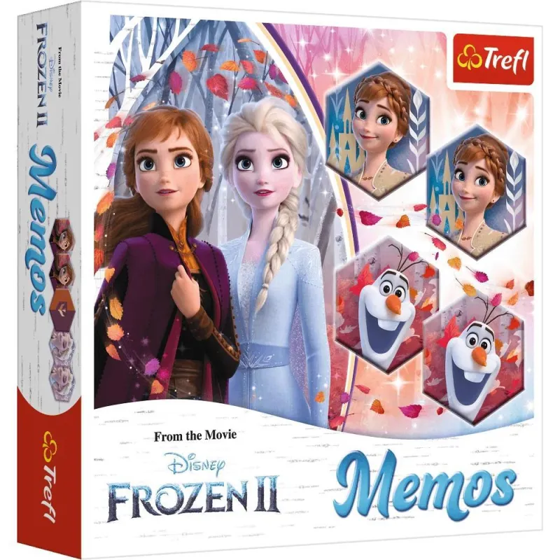 MEMOS FROZEN 2 EDUKACYJNA GRA PAMIĘCIOWA DLA DZIECI TREFL 3+