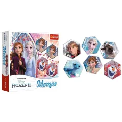 MEMOS FROZEN 2 EDUKACYJNA GRA PAMIĘCIOWA DLA DZIECI TREFL 3+