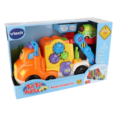 TUT TUT AUTKA ZESTAW AUTOTRANSPORTER VTECH 1-5 LAT