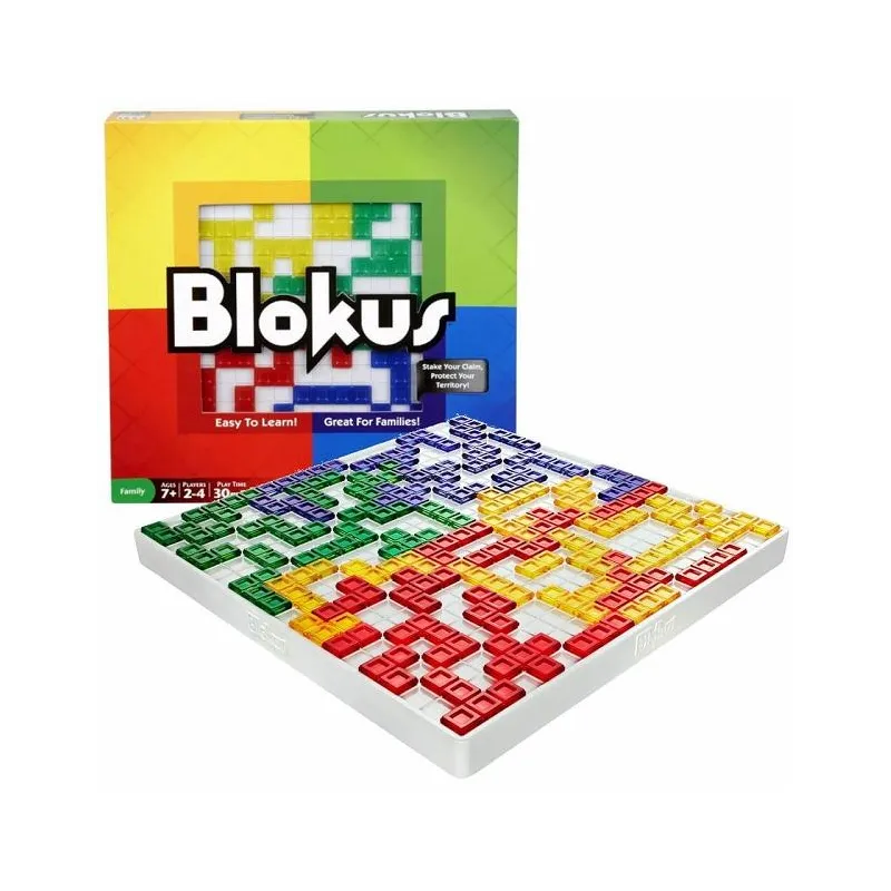 BLOKUS GRA LOGICZNA MATTEL 7+