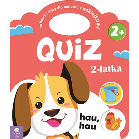 Piesek. Quiz 2-Latka Z Naklejkami Piesek. Quiz 2-Latka Z Naklejkami