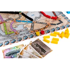 WSIĄŚĆ DO POCIĄGU EUROPA GRA PLANSZOWA 8+ - Rebel