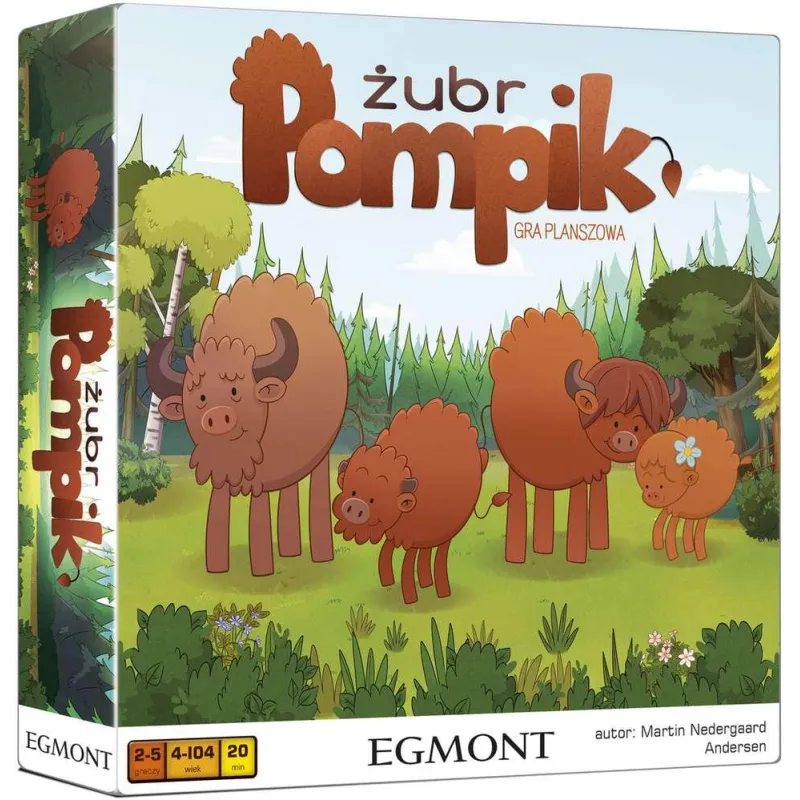 ŻUBR POMPIK GRA PLANSZOWA 4+
