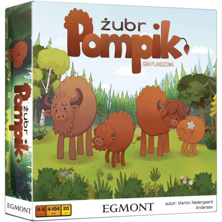 ŻUBR POMPIK GRA PLANSZOWA 4+