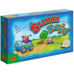 ŚLIMAK RAJD SAMOCHODOWY 2W1 GRA PLANSZOWA ALEXANDER 5+