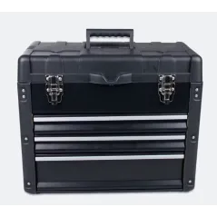 Skrzynia Narzędziowa Proworks 49-X3 3 Szuflady, Wyjmowana Taca, Metalowe Wzmocnienia