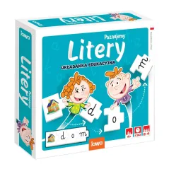 POZNAJEMY LITERY. UKŁADANKA EDUKACYJNA 4+