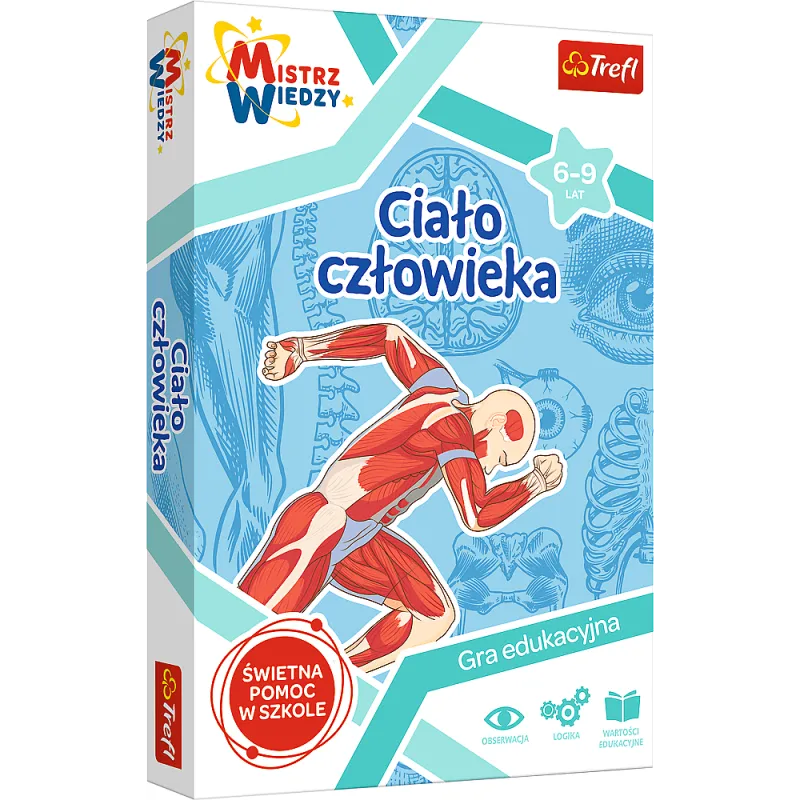CIAŁO CZŁOWIEKA MISTRZ WIEDZY TREFL 6-9 LAT - Trefl