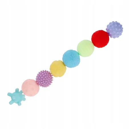 Piłeczki Sensoryczne Dla Niemowląt 8 Szt. Bam Bam 6M+