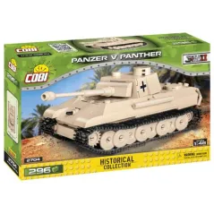 CZOŁG PANZER V PANTHER 1:48 KLOCKI 296 ELEMENTÓW COBI 6+