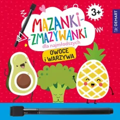 Mazankizmazywanki dla najmłodszych. Owoce i warzywa Anna Borchard