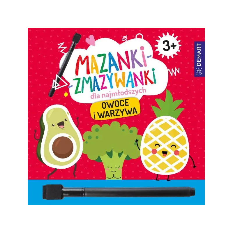 Mazankizmazywanki dla najmłodszych. Owoce i warzywa Anna Borchard Mazankizmazywanki dla najmłodszych. Owoce i warzywa Anna Borchard