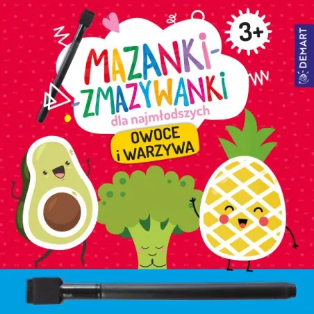 Mazankizmazywanki dla najmłodszych. Owoce i warzywa Anna Borchard