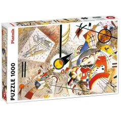 PUZZLE KANDINSKY 1000 ELEMENTÓW EDUKACYJNA UKŁADANKA ARTYSTYCZNA PIATNIK 10+