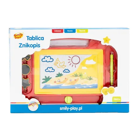 Tablica Znikopis Czerwona Smily Play 36M+