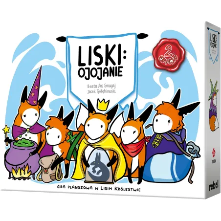 Liski. Ojojanie Gra Planszowa Rebel 12+