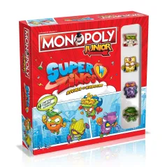 MONOPOLY JUNIOR SUPER ZINGS GRA PLANSZOWA 5+