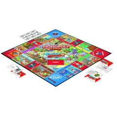 MONOPOLY JUNIOR SUPER ZINGS GRA PLANSZOWA 5+
