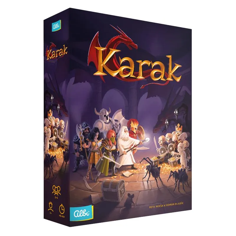 KARAK GRA PLANSZOWA 7+ - Albi