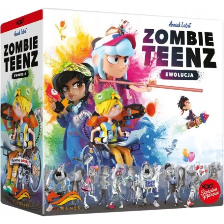 Zombie Teenz Ewolucja Gra Planszowa Foxgames 8+