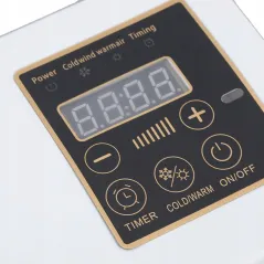 KURTYNA POWIETRZNA GRZEJNIK ELEKTRYCZNY I KLIMATYZATOR 2W1 + PILOT HDX-N801 2000W – ENERGOOSZCZĘDNA