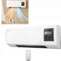 KURTYNA POWIETRZNA GRZEJNIK ELEKTRYCZNY I KLIMATYZATOR 2W1 + PILOT HDX-N801 2000W – ENERGOOSZCZĘDNA