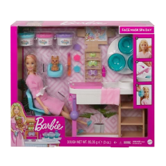 BARBIE SALON SPA MASECZKI NA TWARZ 4+