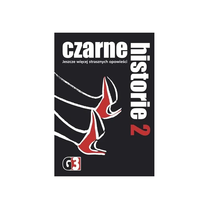 CZARNE HISTORIE 2 50 STRASZNYCH OPOWIEŚCI GRA KARCIANA 14+ - G3