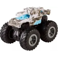 HOT WHEEL MONSTER TRUCKS POJAZD Z KRAKSĄ INVADER 3+ - Mattel
