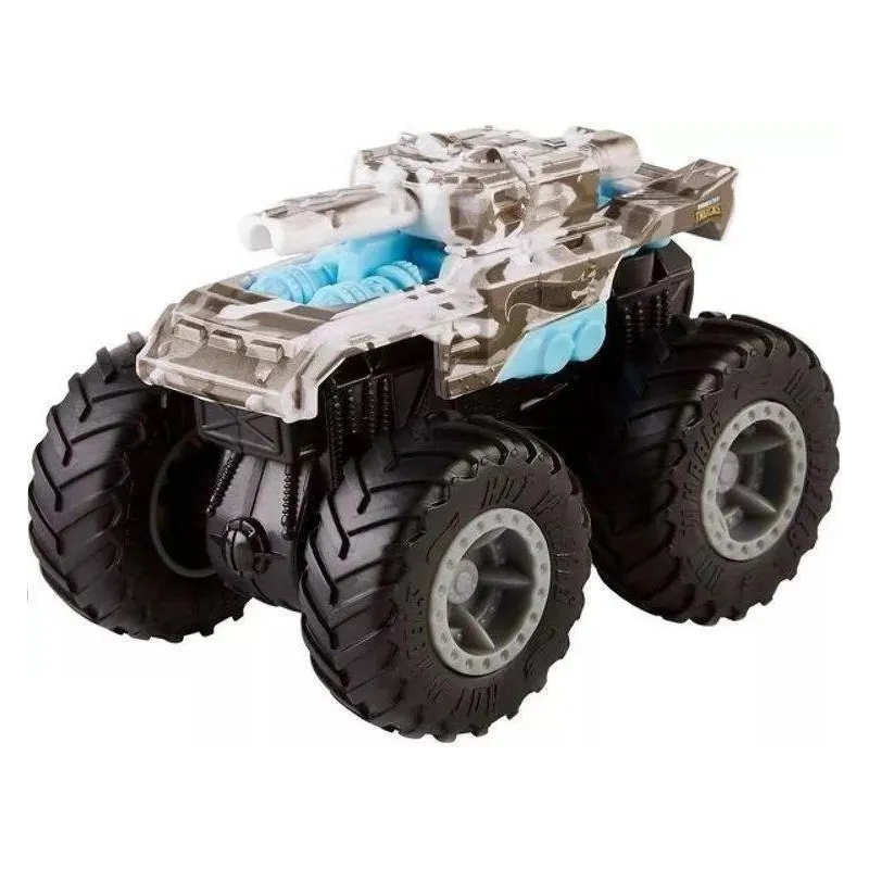 HOT WHEEL MONSTER TRUCKS POJAZD Z KRAKSĄ INVADER 3+ - Mattel