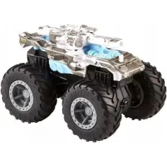 HOT WHEEL MONSTER TRUCKS POJAZD Z KRAKSĄ INVADER 3+ - Mattel