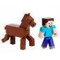 Minecraft Figurka Steve Z Koniem Mattel 6+