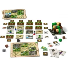 Minecraft Builders & Biomes Gra Planszowa 10+