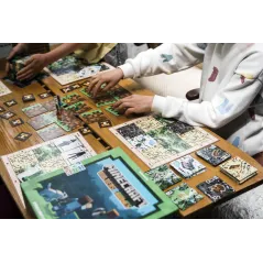 MINECRAFT BUILDERS & BIOMES GRA PLANSZOWA 10+