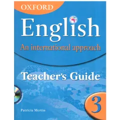 AN INTERNATIONAL APPROACH 3 KSIĄŻKA NAUCZYCIELA Z PŁYTĄ CD Patricia Mertin - Oxford University Press