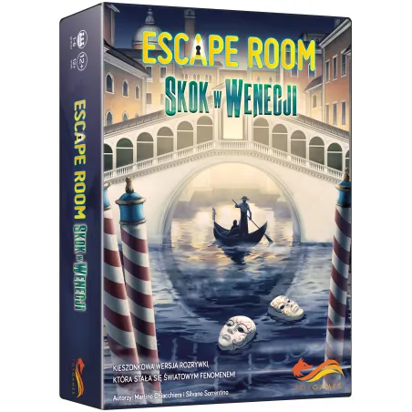 ESCAPE ROOM SKOK W WENECJI FOX GAMES 12+