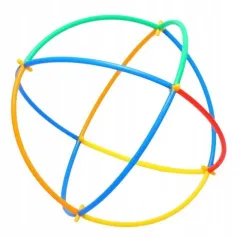 Klocki Konstrukcyjne Małych Geniuszy Słomki 220 Elementów Askato 3+