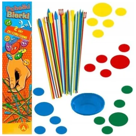 BIERKI I PCHEŁKI 2W1 GRA ZRĘCZNOŚCIOWA ALEXANDER 5+